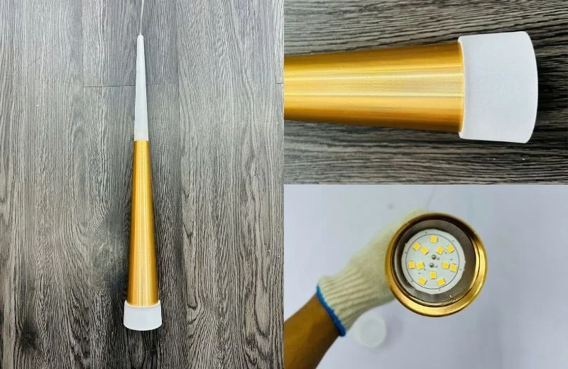 Chi tiết đèn thả hiện đại THD01T1