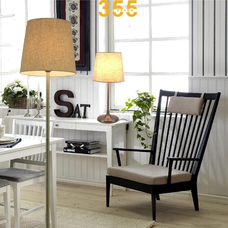 Bộ sưu tập Đèn Đứng DD3080 và đèn bàn đồng bộ phong cách Bắc Âu hiện đại
