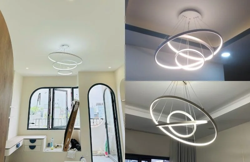 Đèn thả hiện đại THD7029T hoàn thiện