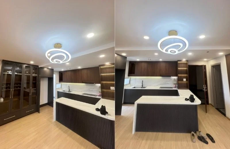 Đèn Thả Hiện Đại THD7033 1 Đèn thả hiện đại THD7033V cho phòng bếp, bàn đảo