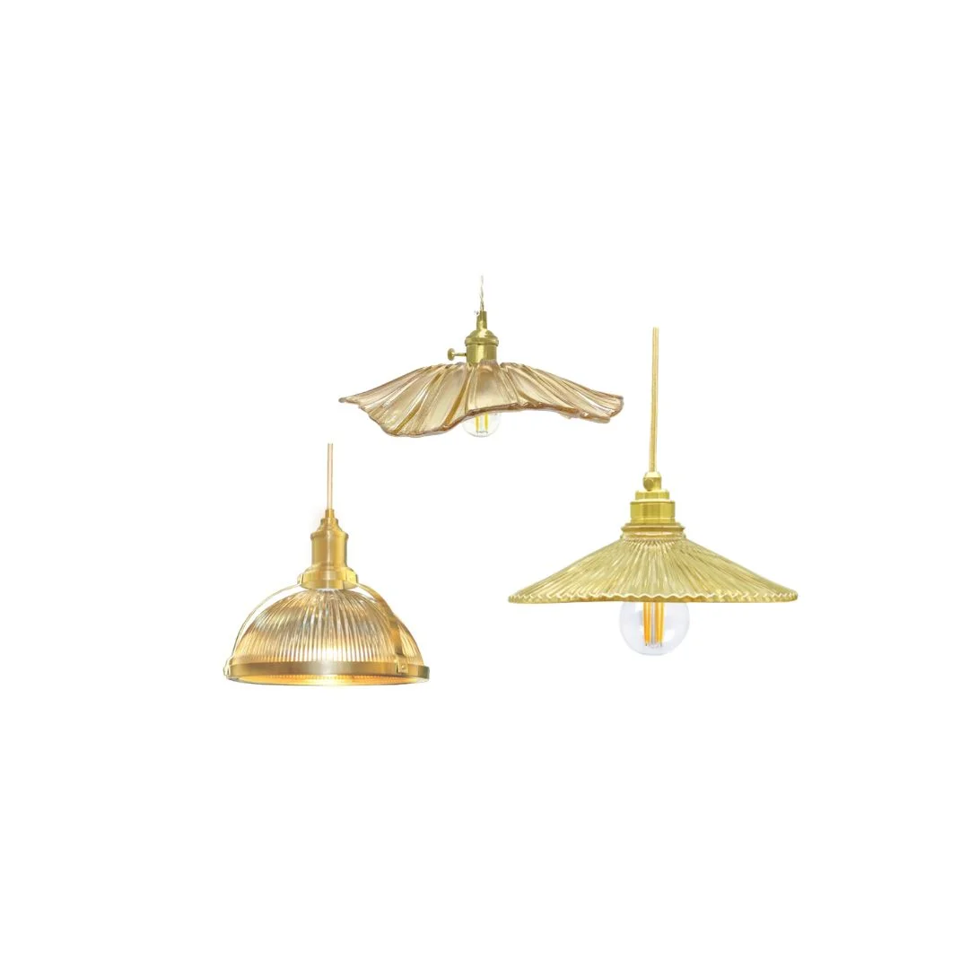 Đèn thả thuỷ tinh TT23