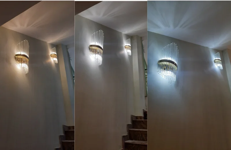 Các chế độ của Đèn Tường Pha Lê VPL01