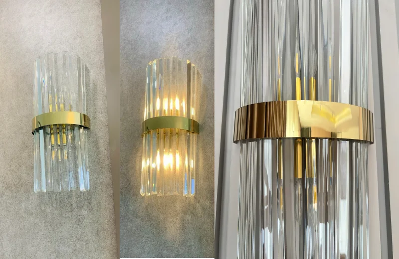 Đèn Tường Pha Lê VPL05 4 Ảnh cận chi tiết Đèn Tường Pha Lê VPL05