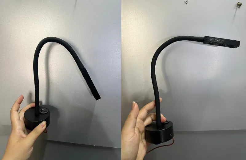 Đèn Rọi Tranh RT08-01 – thiết kế cổ ngổng điều chỉnhl linh hoạt.