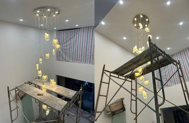 Đèn Thả Hiện Đại THD0918 thực tế 1