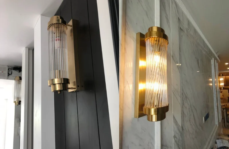 Ảnh cận Đèn Tường Pha Lê VPL19