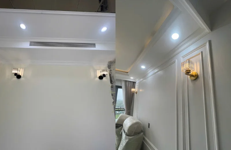 Ảnh thật Đèn Tường Pha Lê VPL21