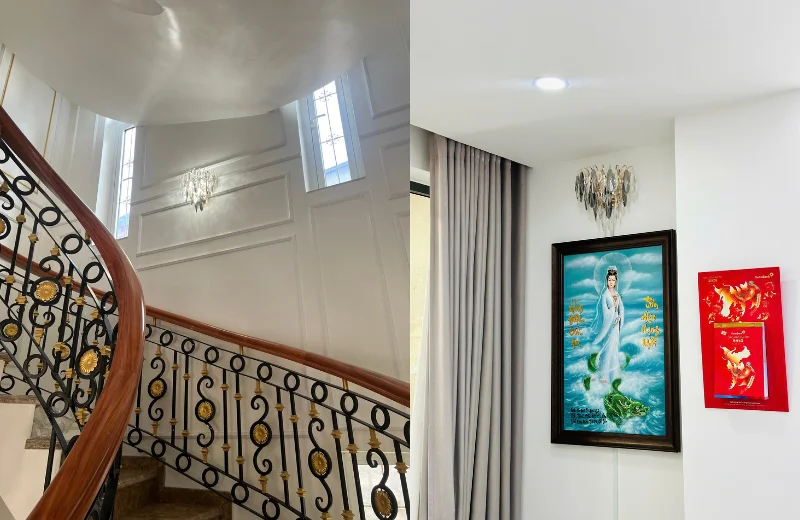 Ảnh thật Đèn Tường Pha Lê VPL8163 