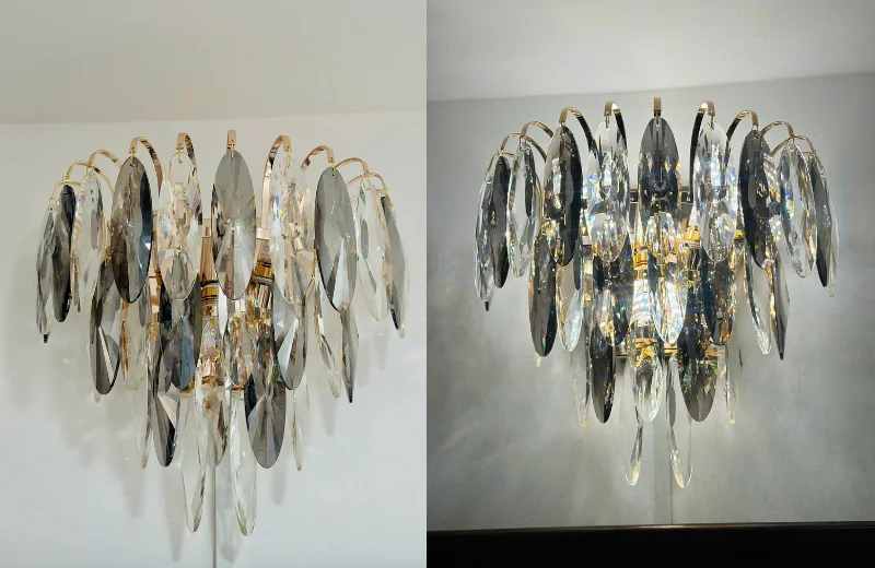 Ảnh cận Đèn Tường Pha Lê VPL8163 