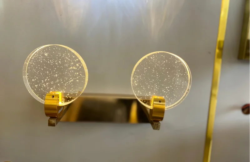 Đèn Tường Pha Lê VPL8829 2 Ảnh thật Đèn Tường Pha Lê VPL8829T2