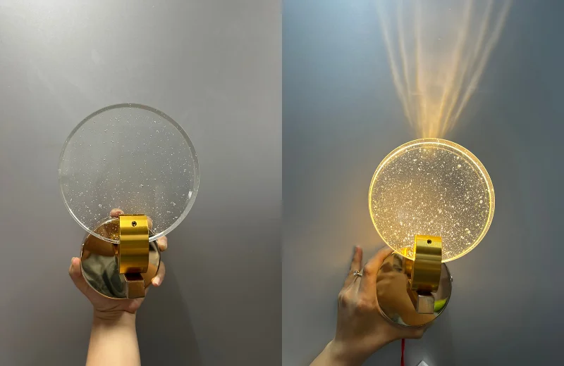 Đèn Tường Pha Lê VPL8829 1 Ảnh thật Đèn Tường Pha Lê VPL8829T1