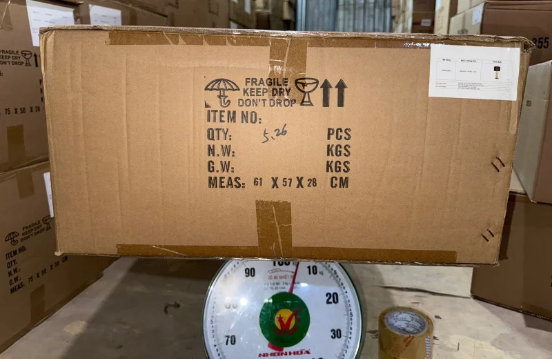 Kích thước Đèn Bàn DB43DEN