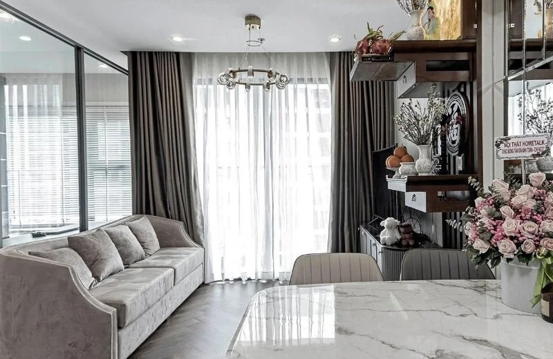 Đèn Thả Thiết Kế TTK108T9 thực tế
