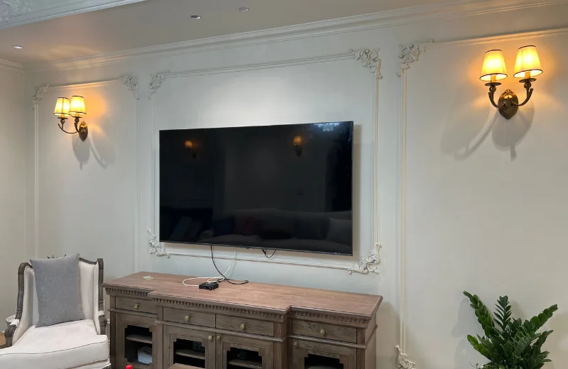 Đèn Tường VDC9033 3 Ảnh thật Đèn Tường VDC9033T2 lắp đặt tại nhà khách