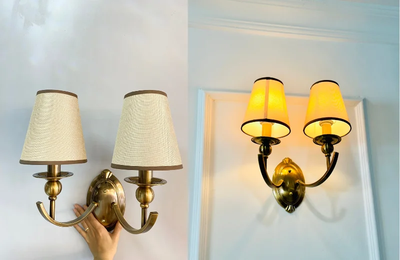 Đèn Tường VDC9033 4 Ảnh cận Đèn Tường VDC9033T2