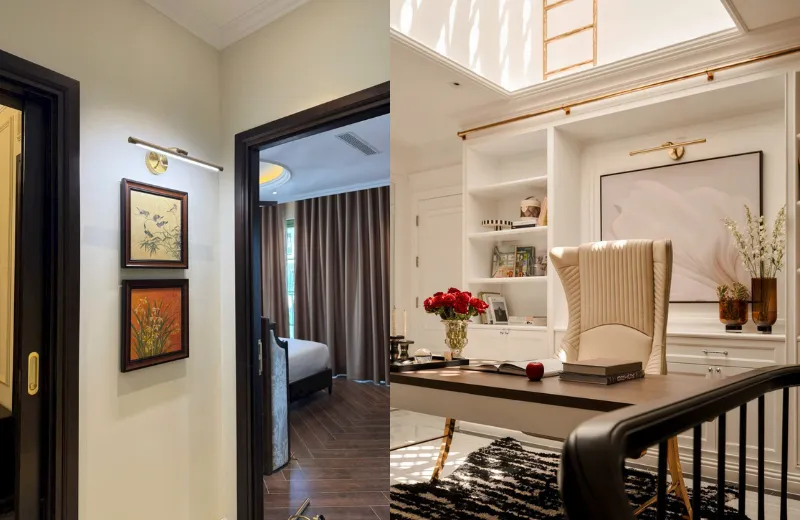 Đèn Rọi Tranh RT5691 -thiết kế sang trọng rọi tranh hàng lang nhà ở