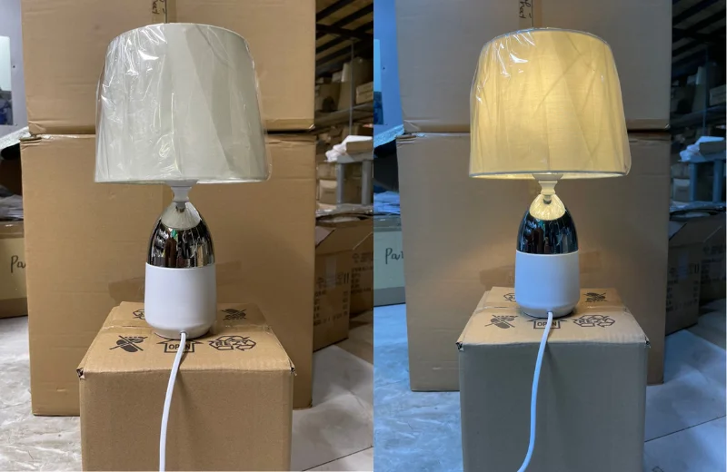 Ảnh thật Đèn Bàn DB3016TRANG