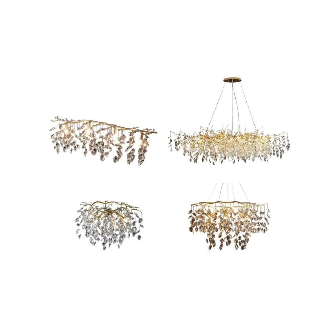 Đèn thả pha lê TPL07