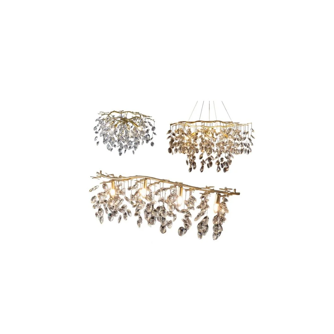 Đèn thả pha lê TPL07