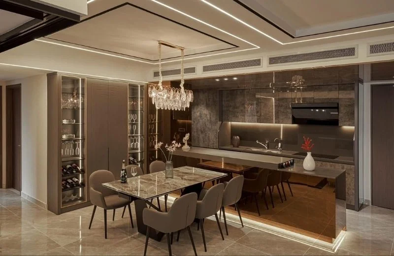 Đèn thả pha lê TPL8021N900 thiết kế sang trọng, đẳng cấp