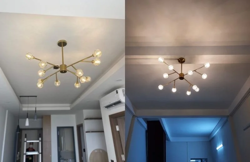 Thực tế đèn thả thiết kế TTK64T12