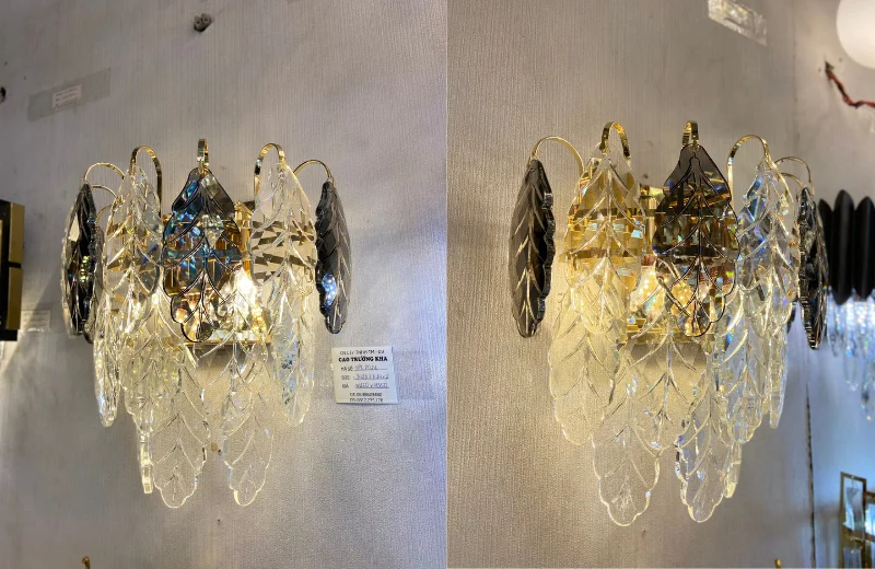 Ảnh thật Đèn Tường Pha Lê VPL8021 