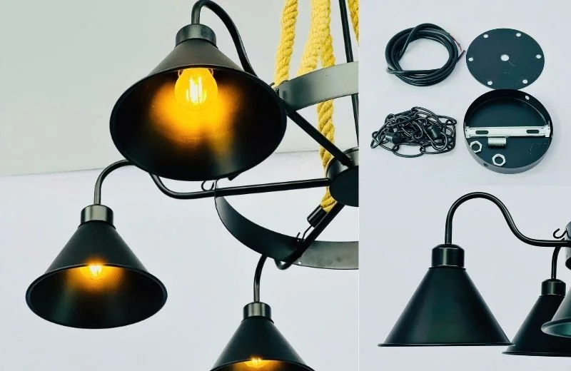 Chi tiết đèn thả thiết kế TTK37