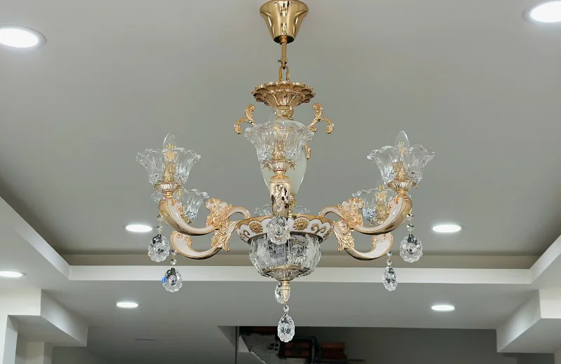 Ảnh cận Đèn Chùm Pha Lê DC2036