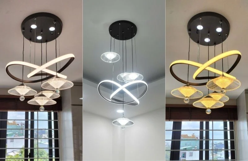 Đèn thả hiện đại THDBA02 thực tế