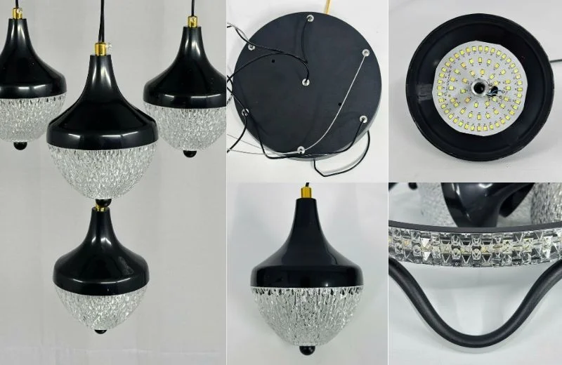 Các chi tiết đèn thả hiện đại THDBA06 