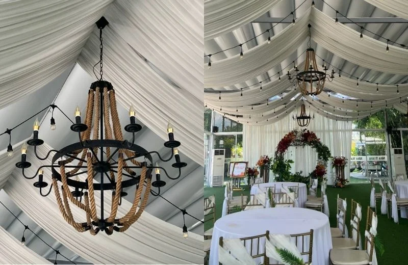 Đèn thả thiết kế TTK34 thực tế