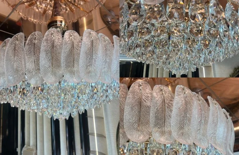 ĐÈN THẢ PHA LÊ TPL368 1 Chi tiết đèn thả pha lê TPL368