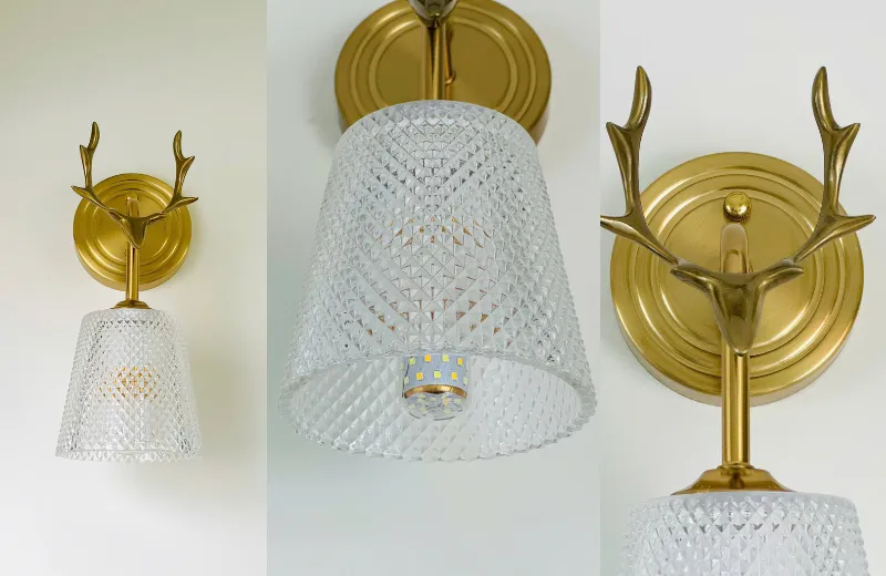 Đèn Tường Thiết Kế VK112 1 Đèn Tường Thiết Kế VK112 – Đèn Tường Thủy Tinh cao cấp chiếu sáng không gian nội thất