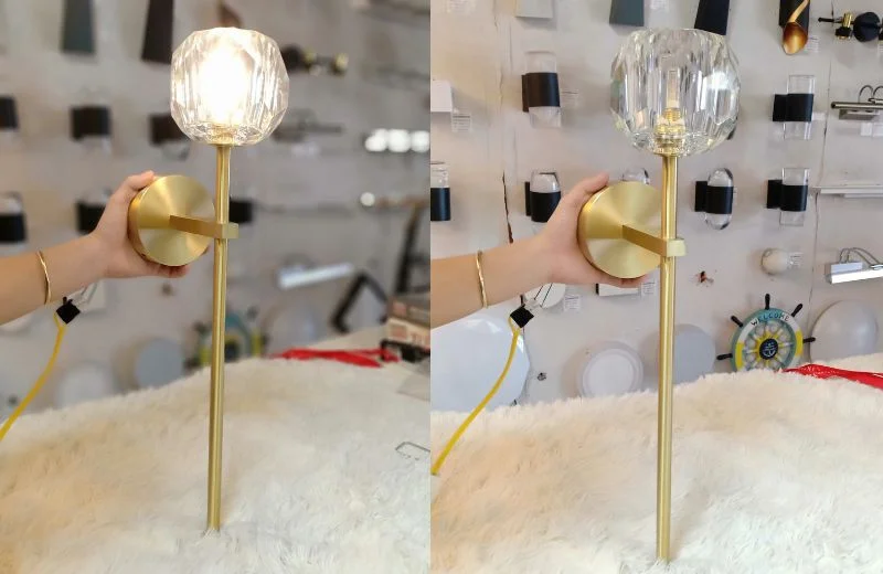 Ảnh thật của Đèn Tường Thiết Kế VK105