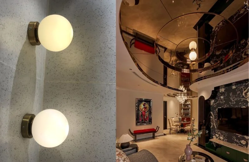 Các sắc độ của Đèn Tường Thiết Kế VK107