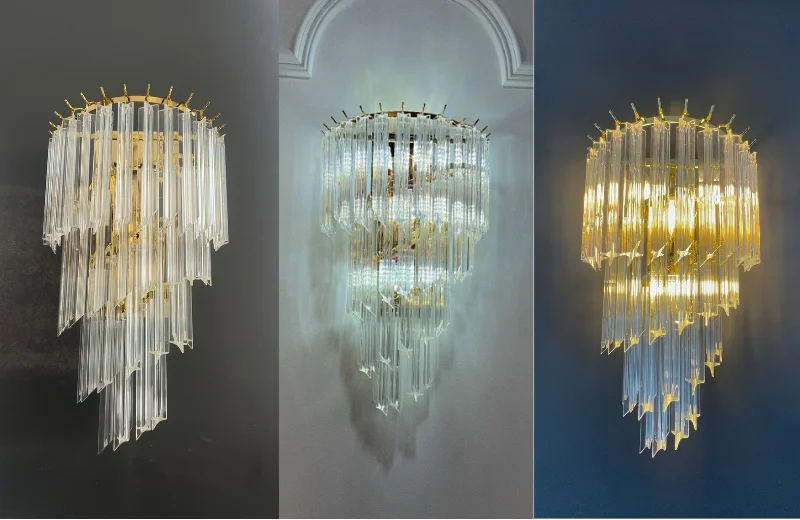 Ảnh cận Đèn Tường Pha Lê VPL40 