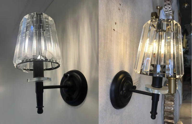 Ảnh cận Đèn Tường Pha Lê VPL41
