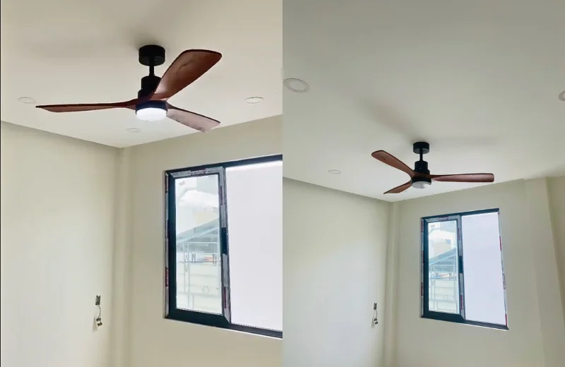 Ảnh thật Quạt Trần Đèn QT5247