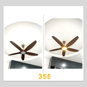 Đèn Quạt Trang Trí QT62