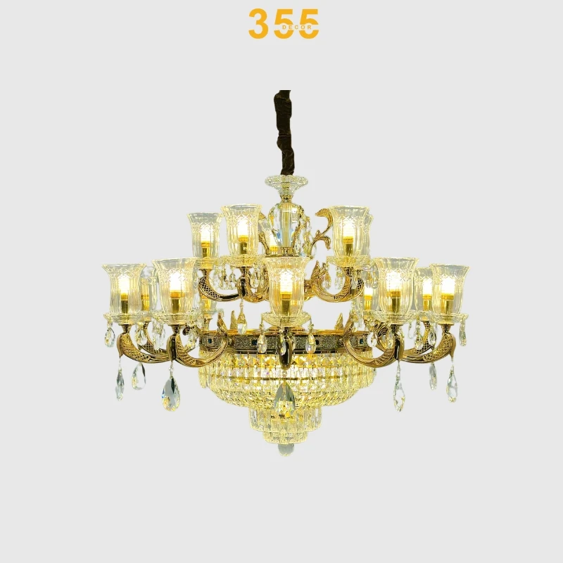 Đèn chùm cao cấp DC6651 - Kiểu dáng sang trọng, đẳng cấp