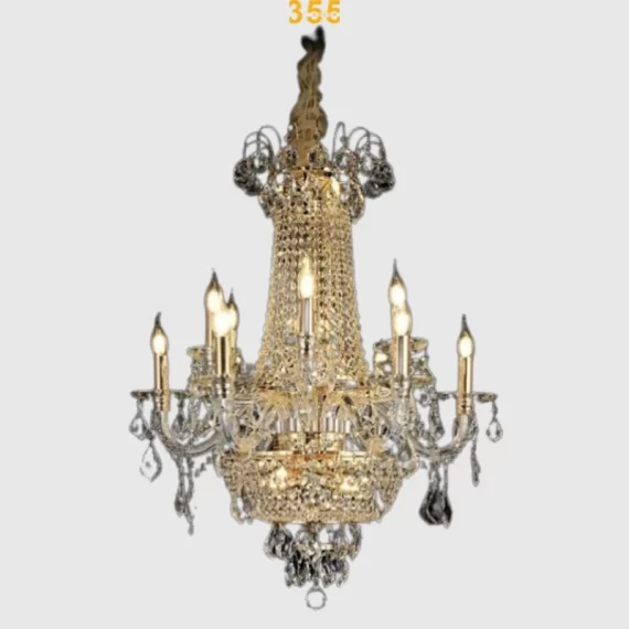 Đèn chùm pha lê hiện đại DC8860 mang kiểu dáng lộng lẫy -355decor