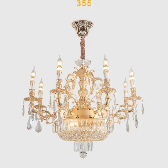 Đèn chùm tân cổ điển DC6237 - Phong cách đẳng cấp, sang trọng và quý phái - 355decor
