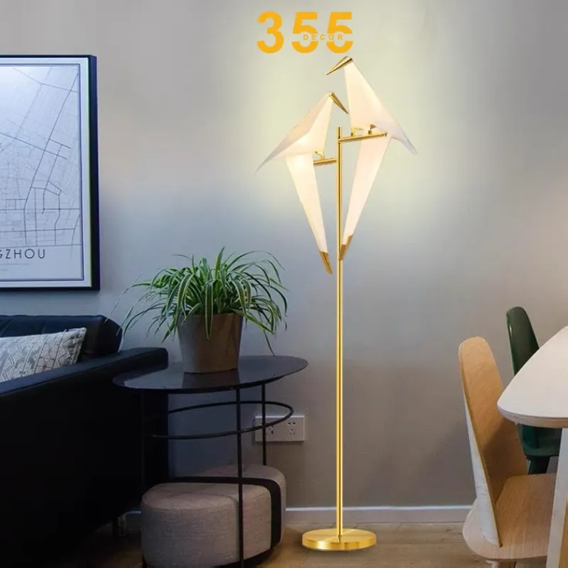 Đèn Đứng DD02T2 thiết kế hiện đại, thân hợp kim, ánh sáng LED