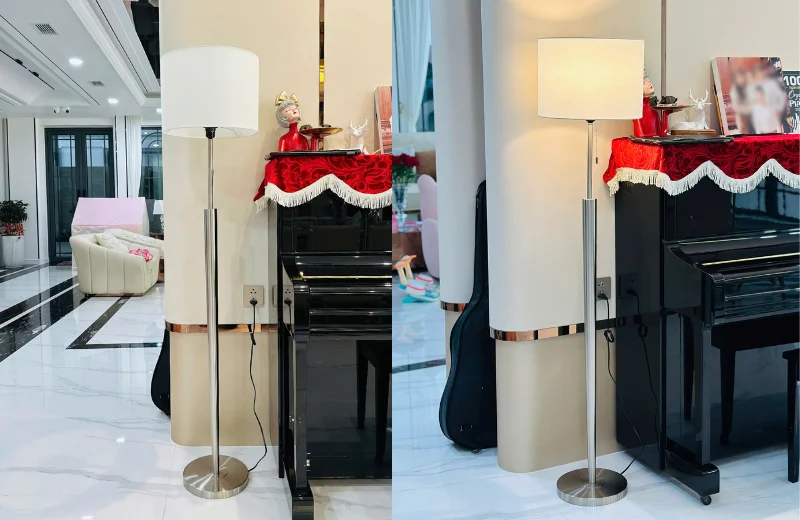 Đèn Đứng DD066 khi tắt và bật