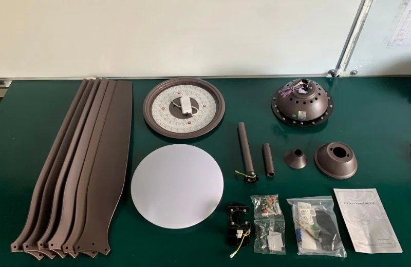 Bộ quạt trần đèn QT43