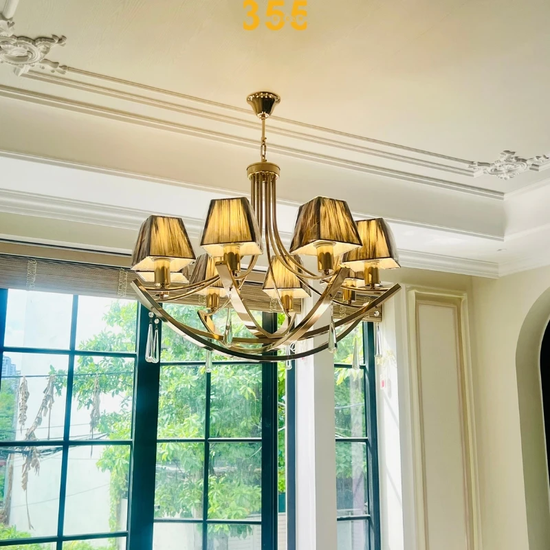 Đèn chùm phòng thờ DC3096 - Thiết kế hoàn hảo, tôn lên vẻ đẹp đến từng chi tiết 355decor