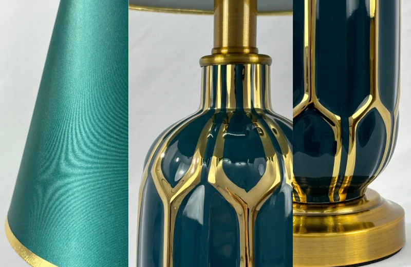 Chi tiết Đèn Bàn DB72XANHLA 