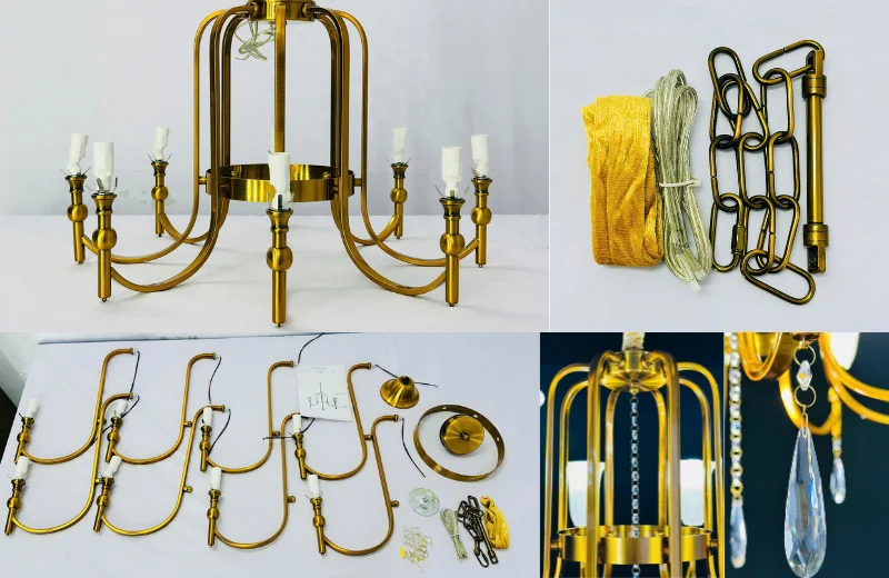 Đèn Chùm DC143 3 Ảnh cận chi tiết Đèn Chùm DC143