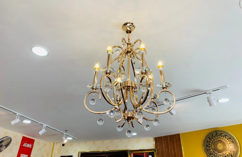 Ảnh thật Đèn Chùm DC164