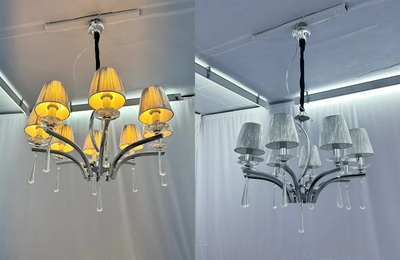 Ảnh thật Đèn Chùm DC308T8